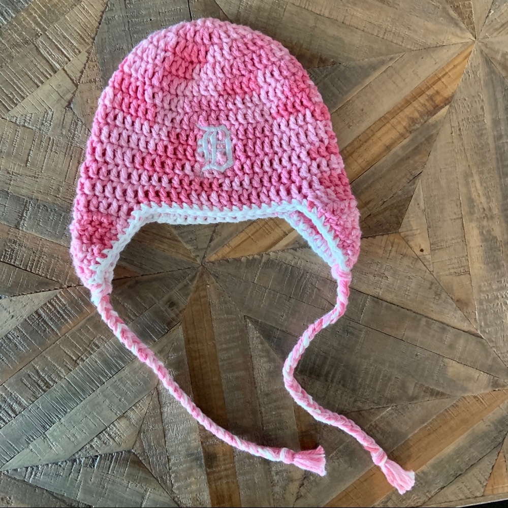 6-9mo crochet toque